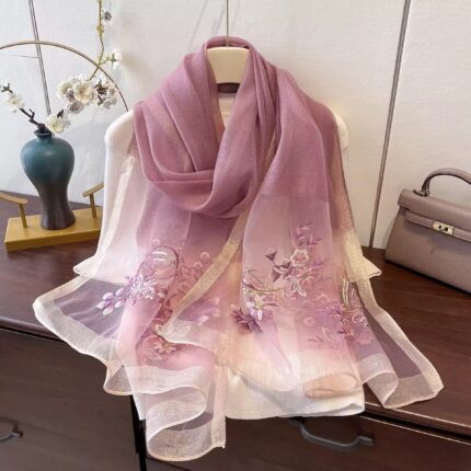 Exclusive Imported Party Hijab RF09 Light Onion